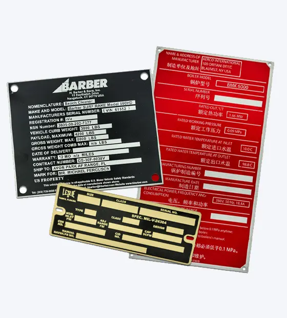 Custom Metal Engraving Service