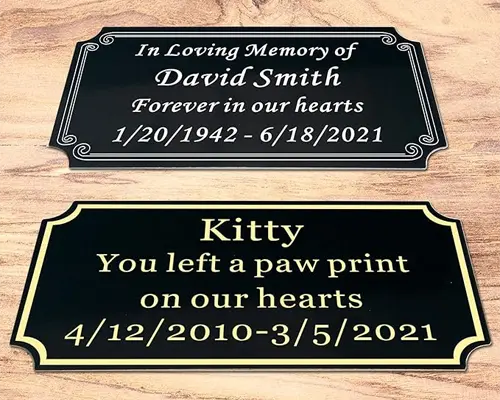 Stainless Steel Nameplates